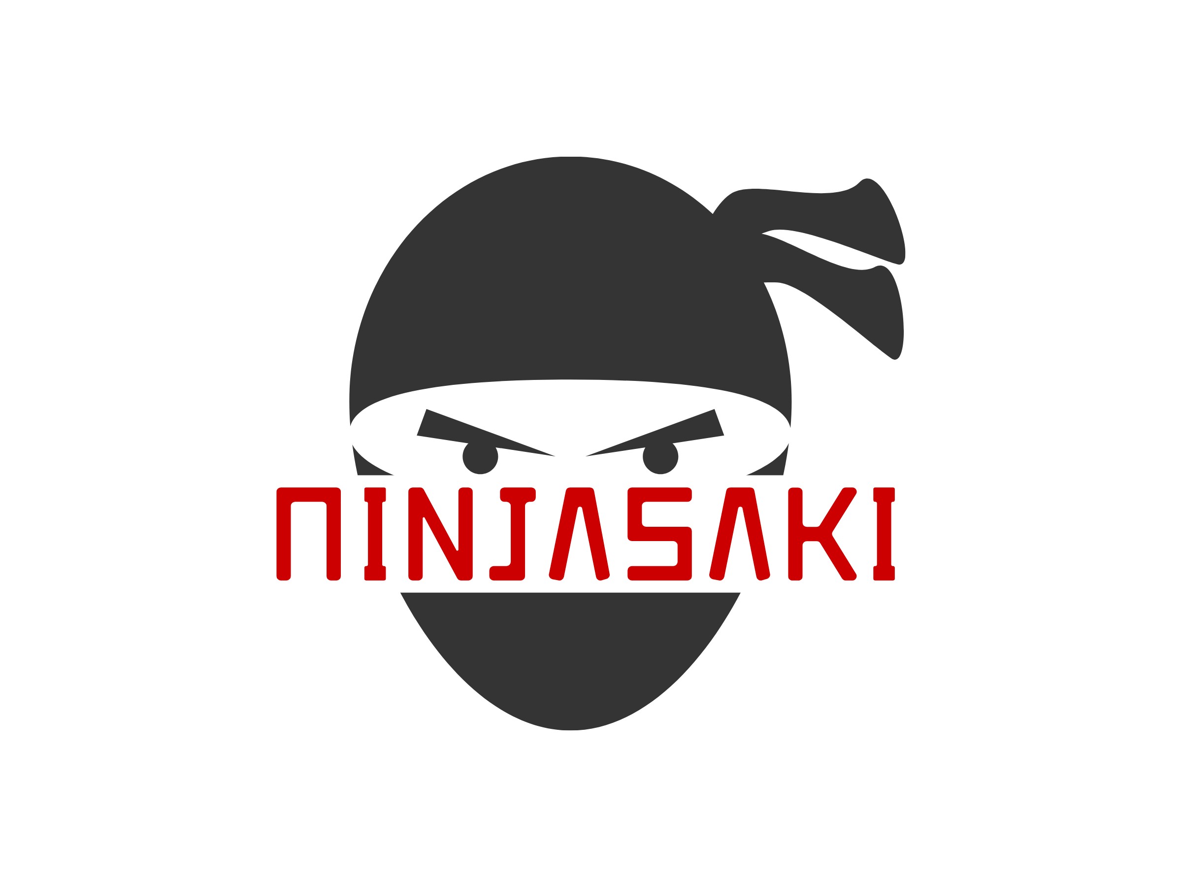 Ninjasaki logo design