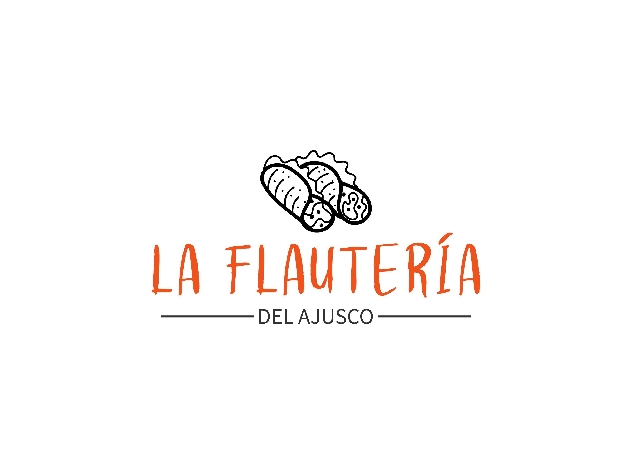 La Flautería logo design