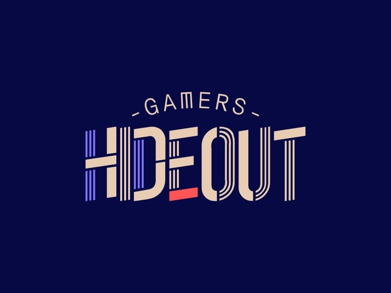 Hideout logo design