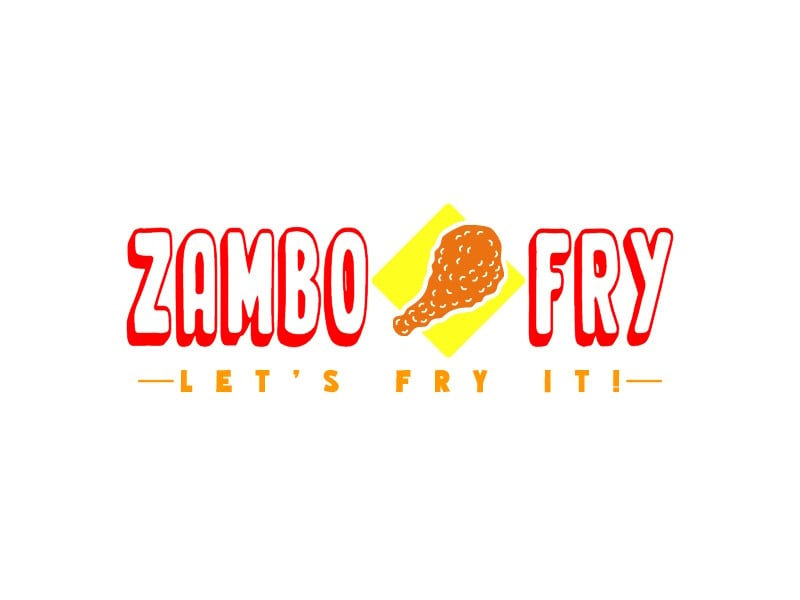 ZAMBO FRY logo generated by AI logo maker - Logomakerr.ai