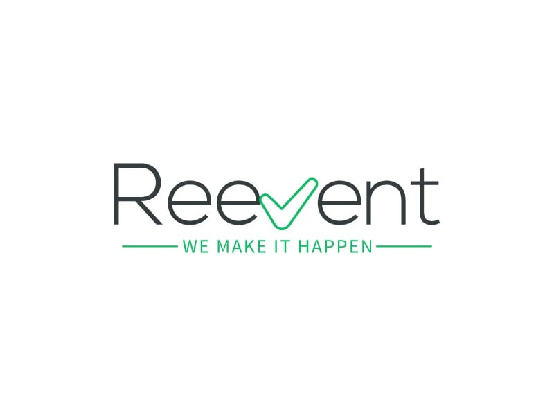 Reevent logo design