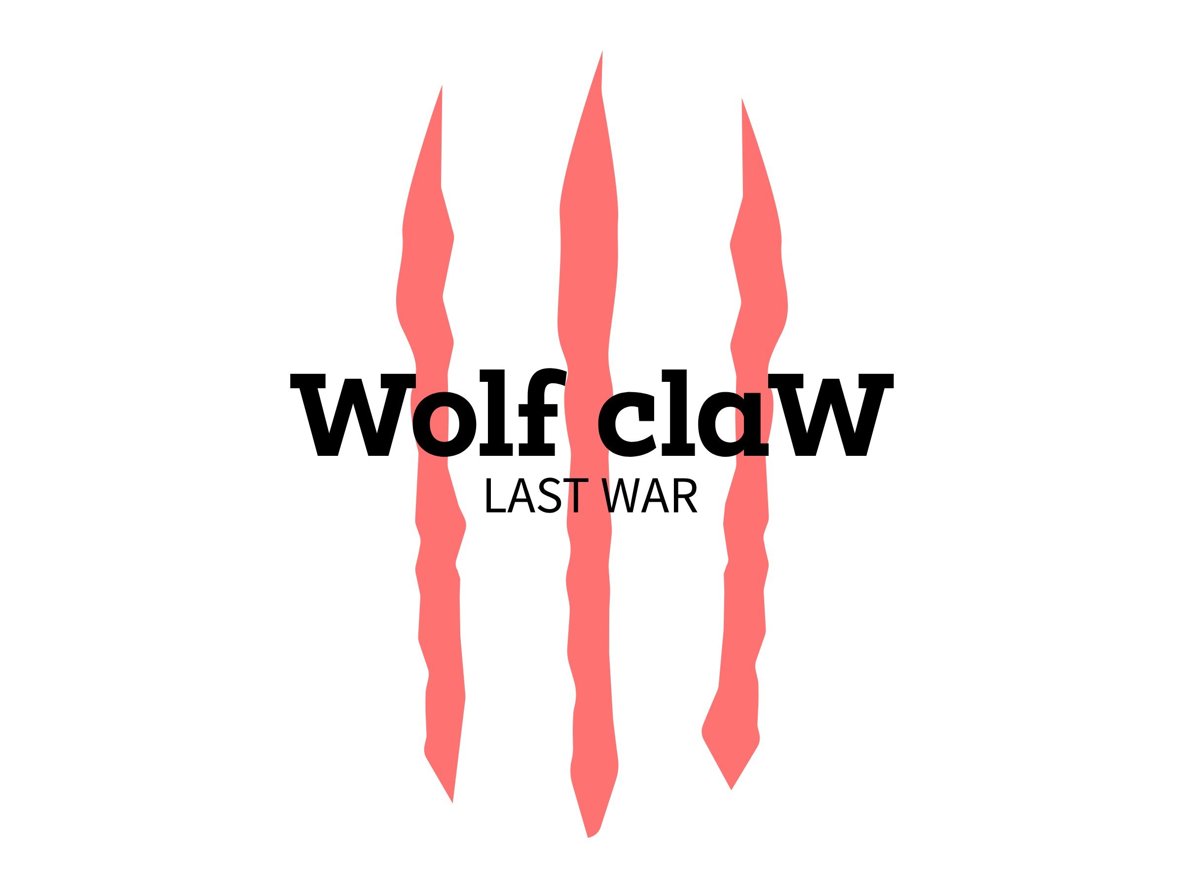 Wolf claW logo design