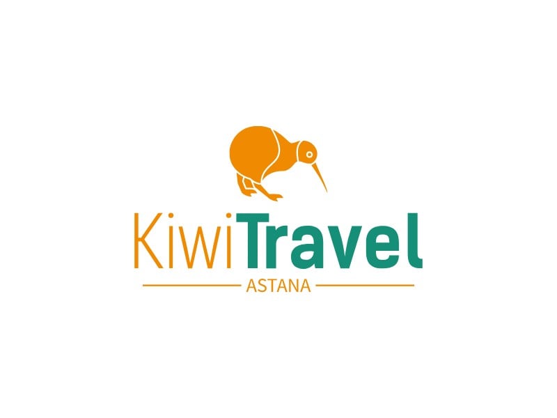 Kiwi Travel logo design