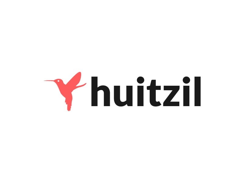 huitzil logo design